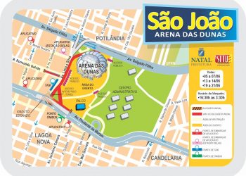 São João de Natal tem shows de Calcinha Preta e Pablo neste sábado na Arena das Dunas